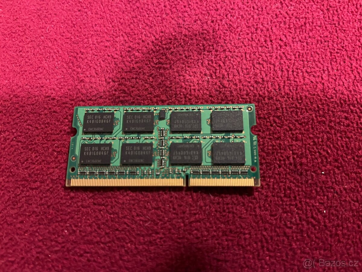 1x 2GB DDR3 SO-DIMM 1333 MHz PC3-10600S - 2