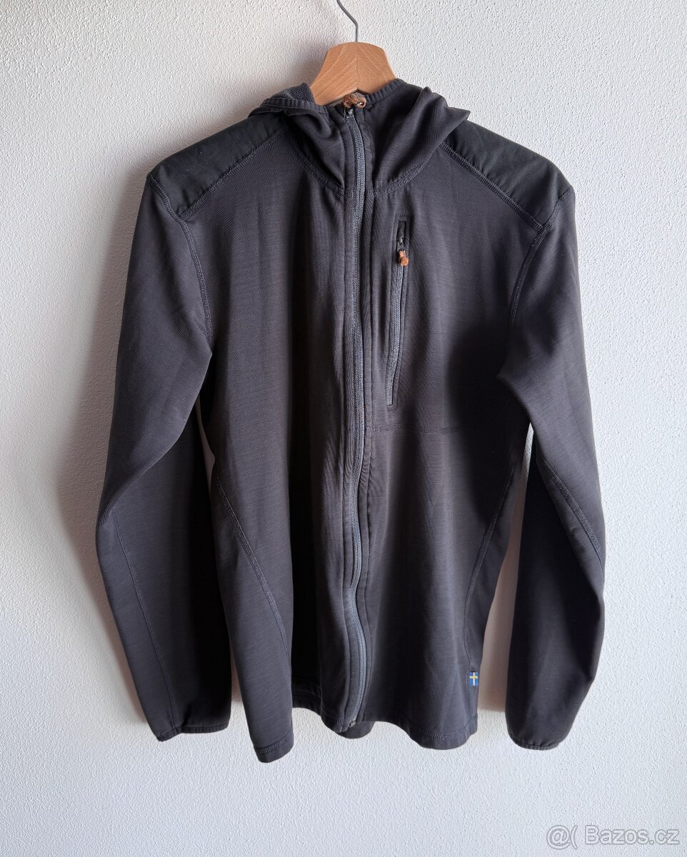 Outdoorová merino mikina Fjallraven Keb Fleece Jacket M šedá - 2