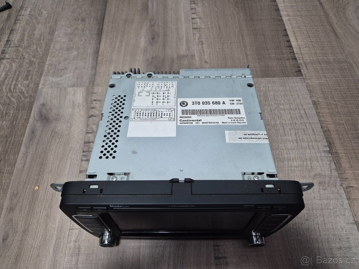 Autorádio Škoda Columbus RNS510 - 2