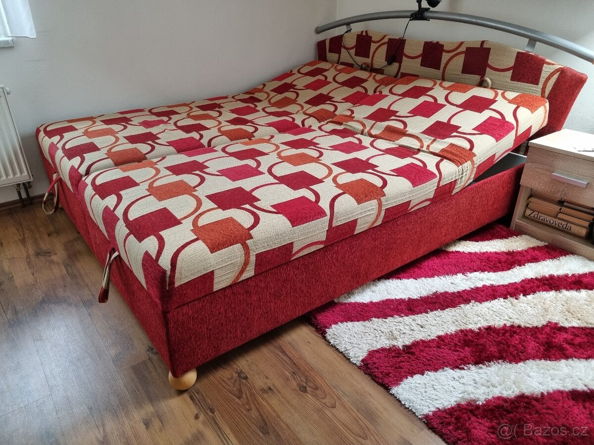 Postel s úložným prostorem - 2