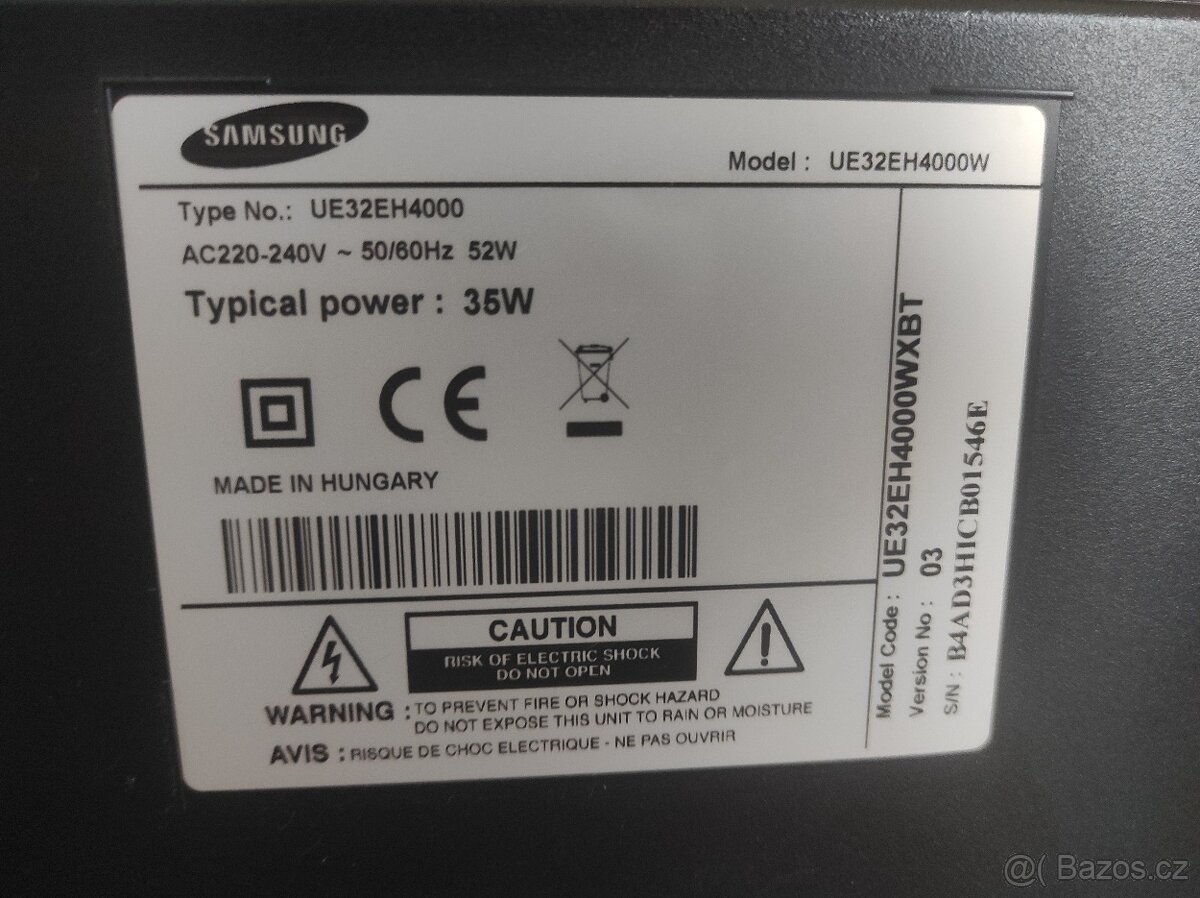 32" Samsung UE32EH4000 - 2