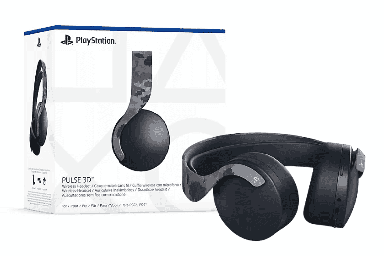 Playstation Pulse 3D Sluchátka maskáčové - 2
