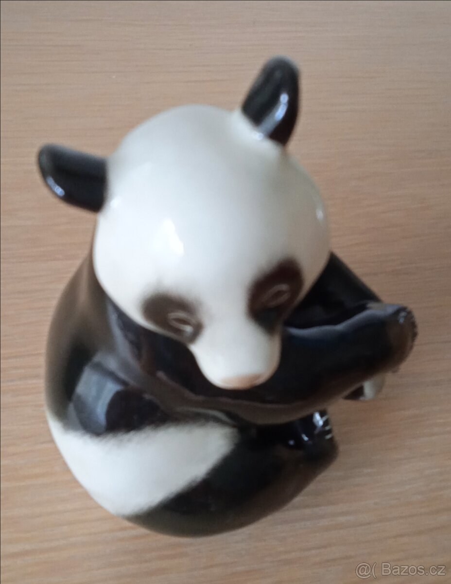 Porcelánová soška panda ЛФЗ - 2