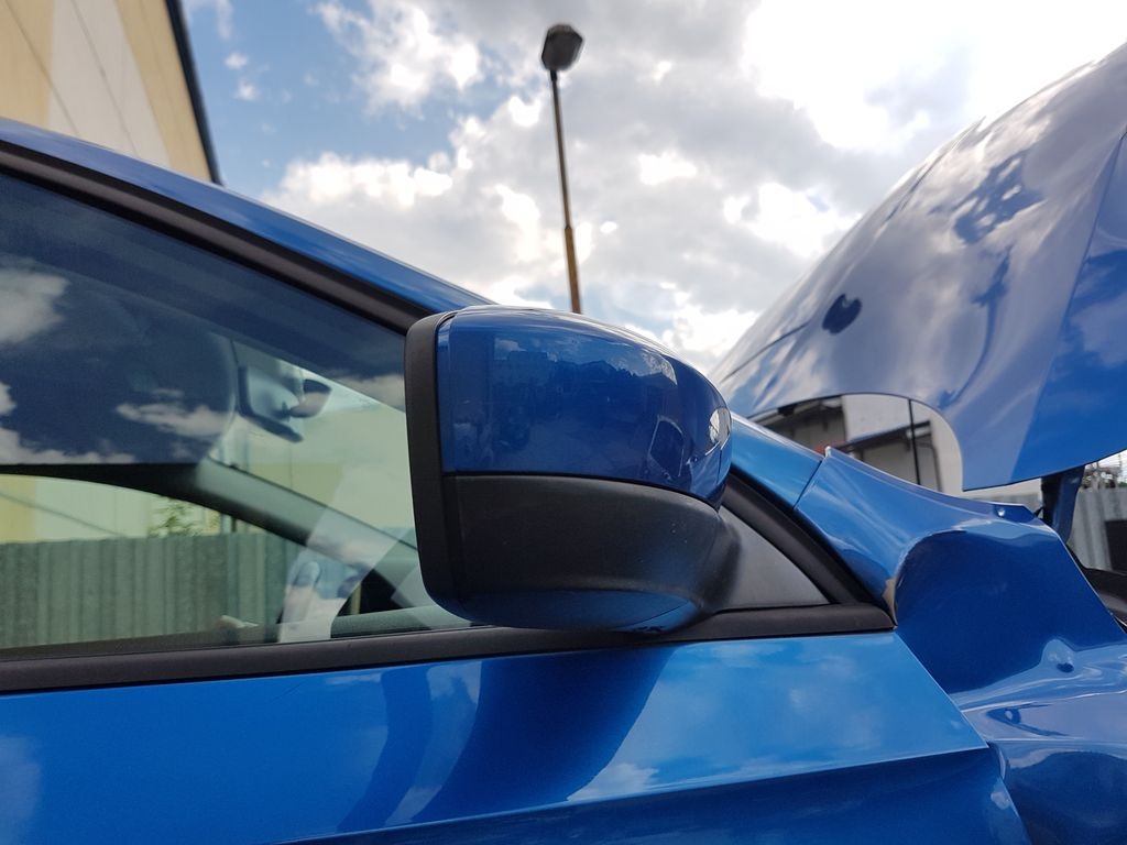 Pravé el. zpětné zrcátko modré 5 PIN Škoda Rapid - 2