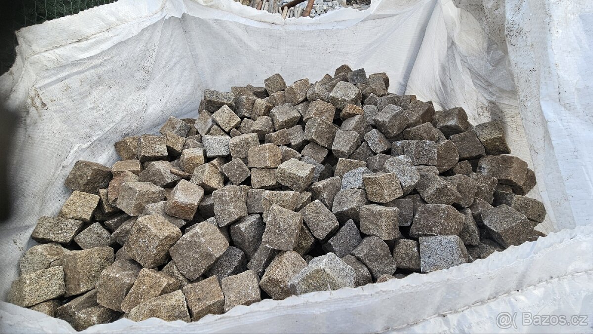 Žulové kostky mozaika - 2