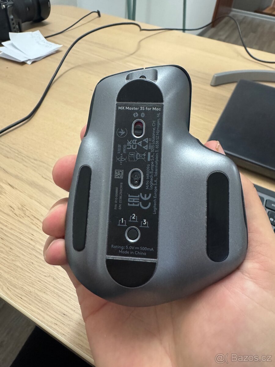 LOGITECH MX MASTER 3S MAC + KLÁVESNICA MX KEYS - 2