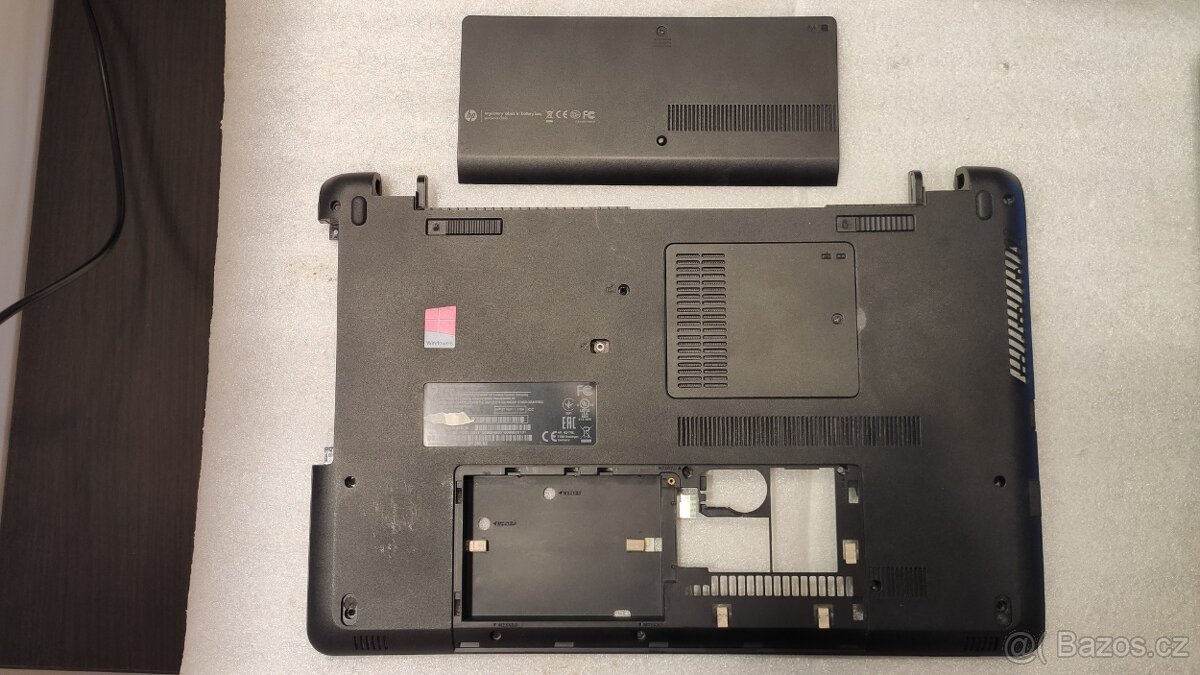 HP 355 350 G1 G2 palmrest, spodní vana - 2