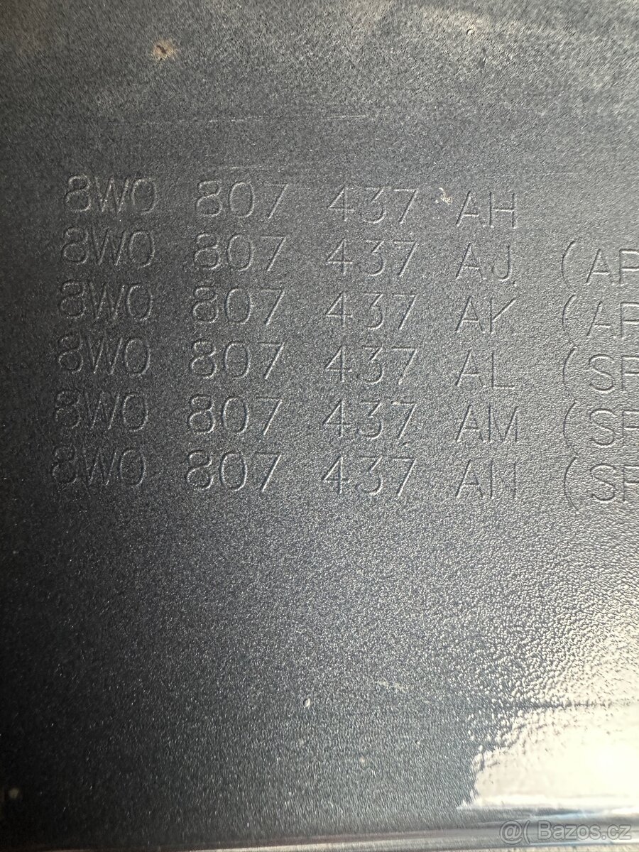 Audi A4 přední nárazník 8W0807437AH - 2