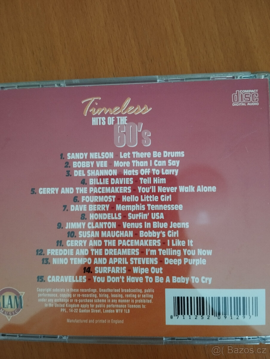 CD - Timeless Hits of The 60s - 2