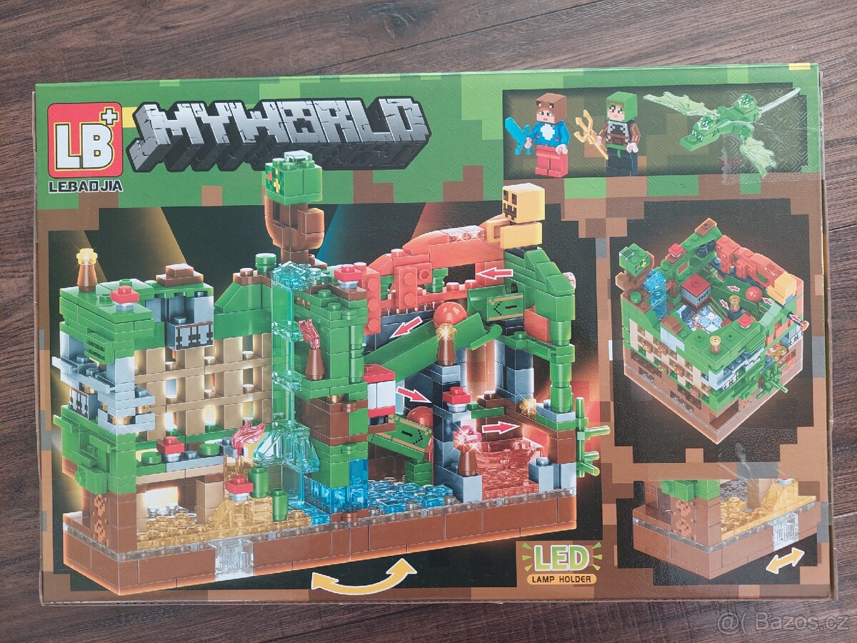 Kuličková dráha ve stylu Minecraft - 2