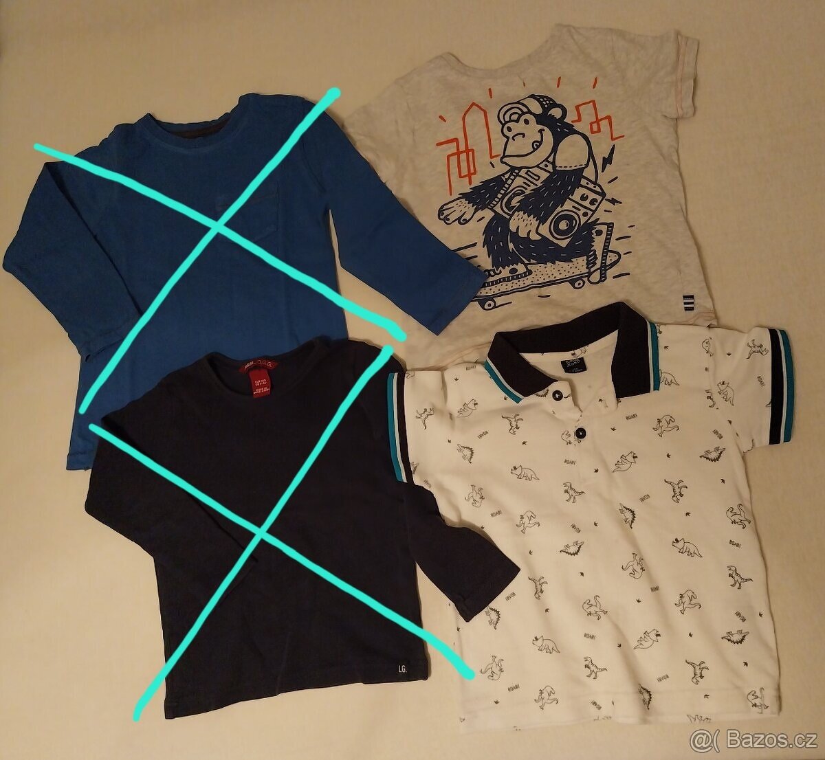 Trička, vel. 104 - 2