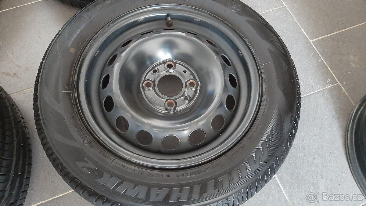 Disky-pneumatiky letní -Fiat 500-Panda-Punto - 2