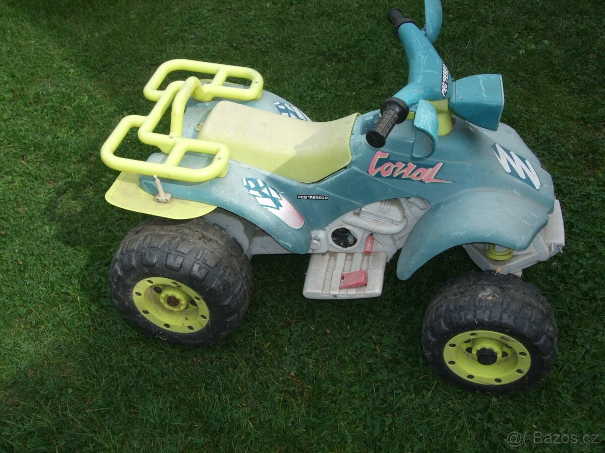 Dětská čtyřkolka na 12 V baterii. - 2