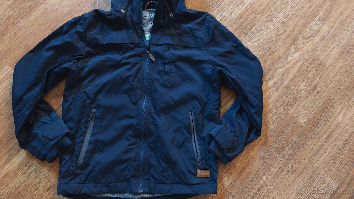 Jarní modrá bunda Next vel. 134 - 2