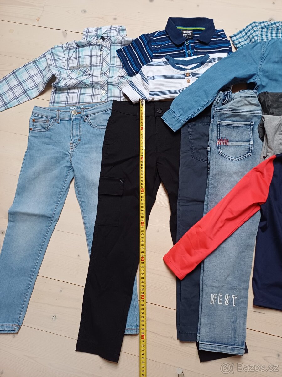 Mix jarního oblečení vel. 116-122 - 2
