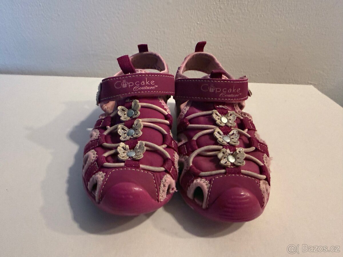 Dětské boty sandály Cupcake couture vel. 27 - 2