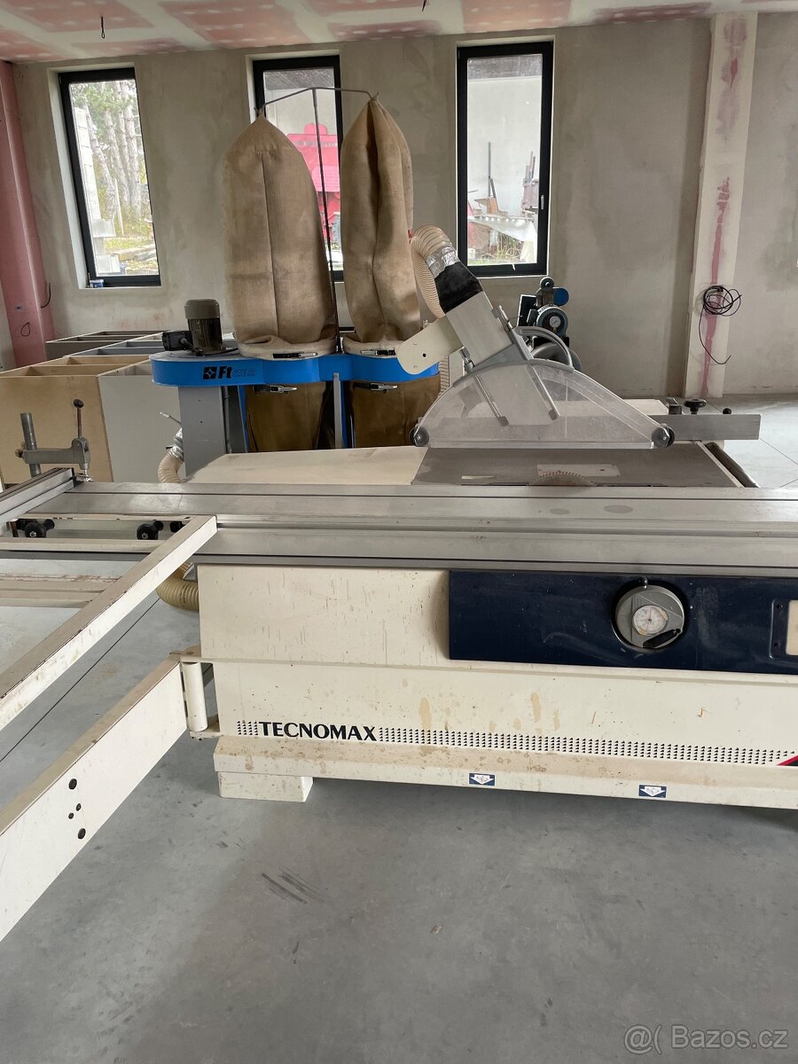 Formátovací pila s predřezem + odsávání - 2