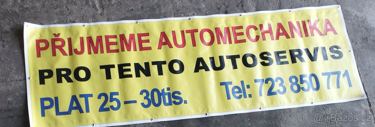 Reklamní plachty s oky - 2