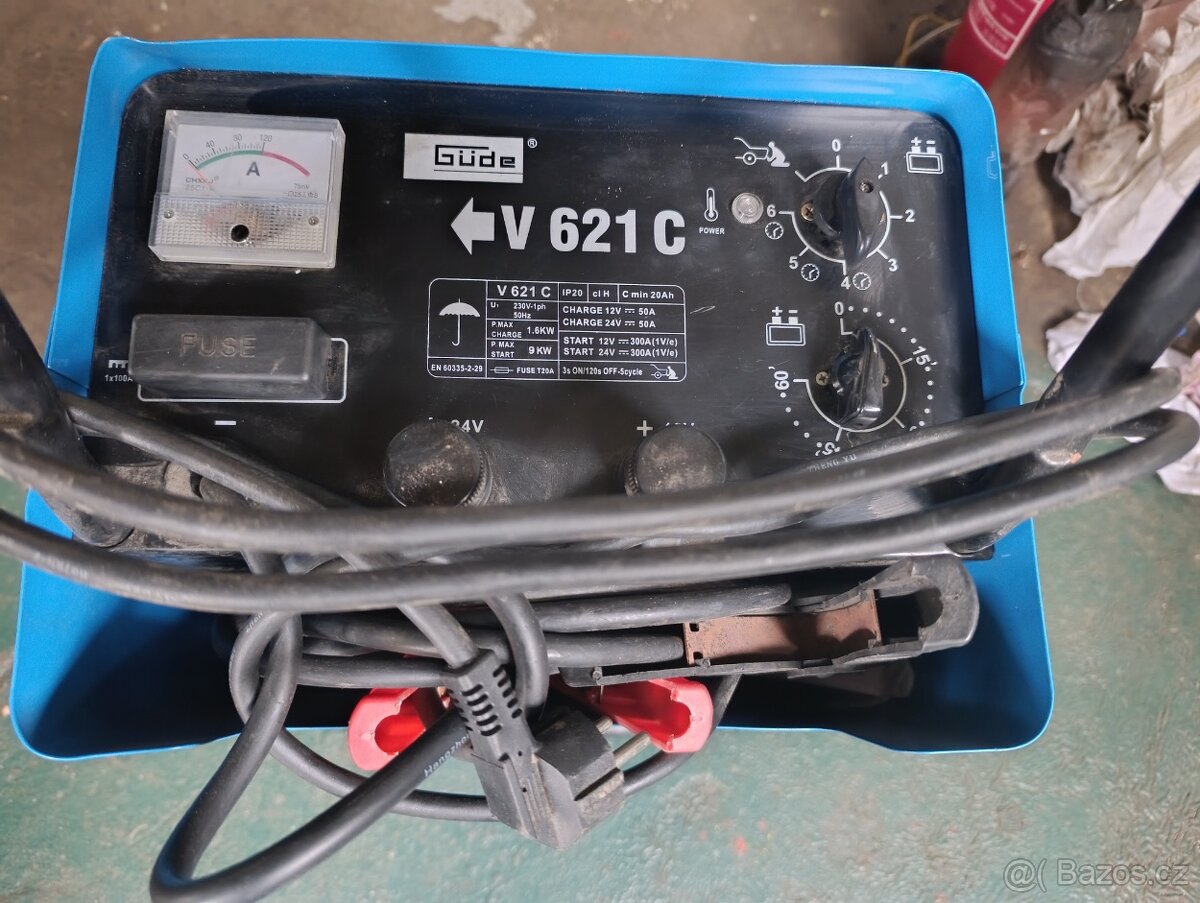 Startovací vozík 12,24V - 2