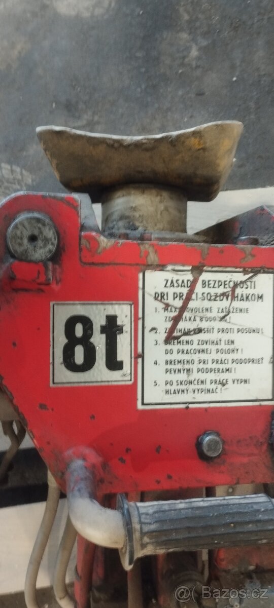 Hydraulický jámový zvedák 8 t - 2 ks - 2