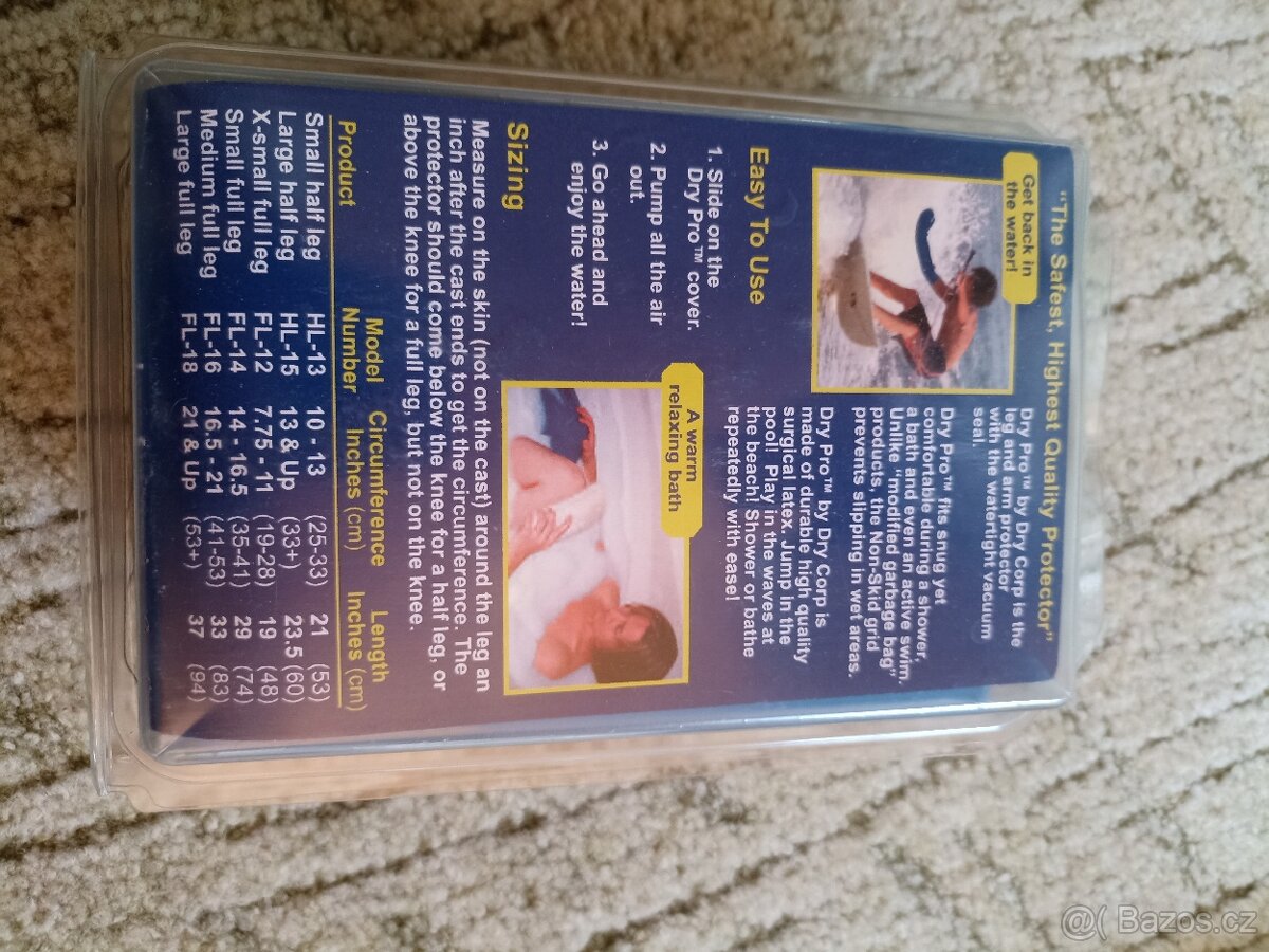 Vodotěsný obal na nohu - 2