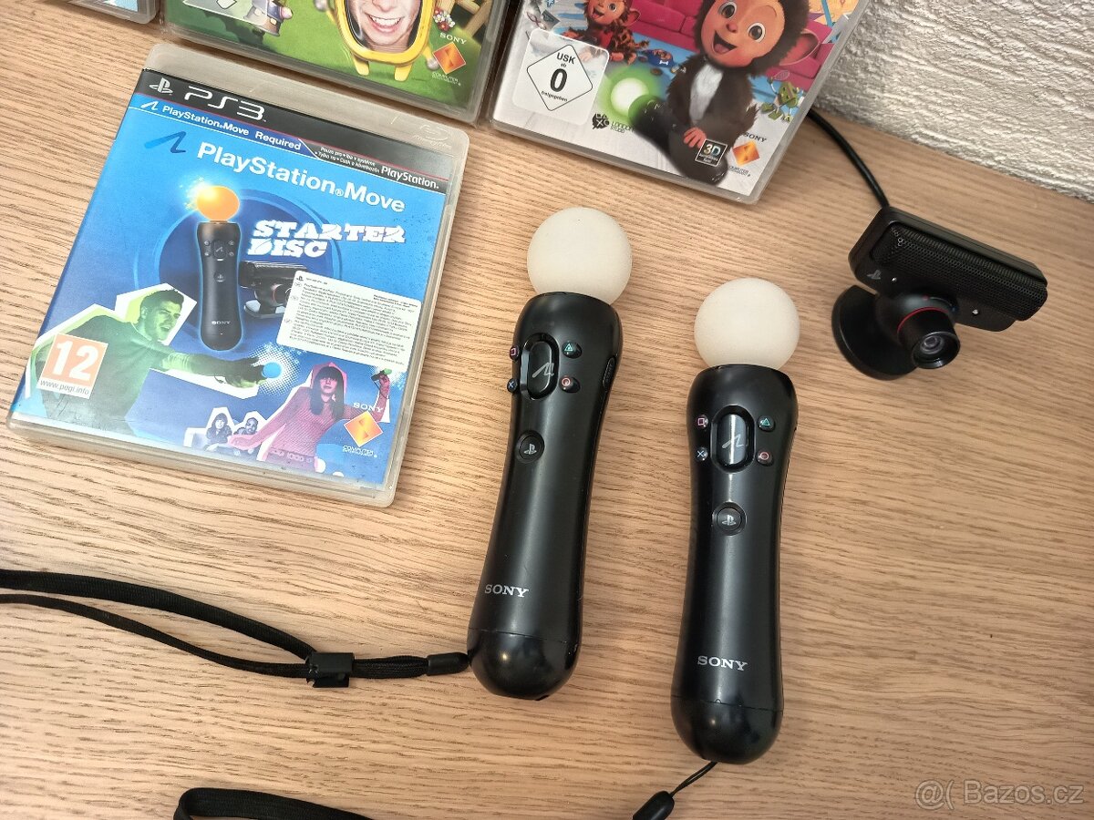 Pohybový set (PS Move) pro Ps3 - Top stav - 2