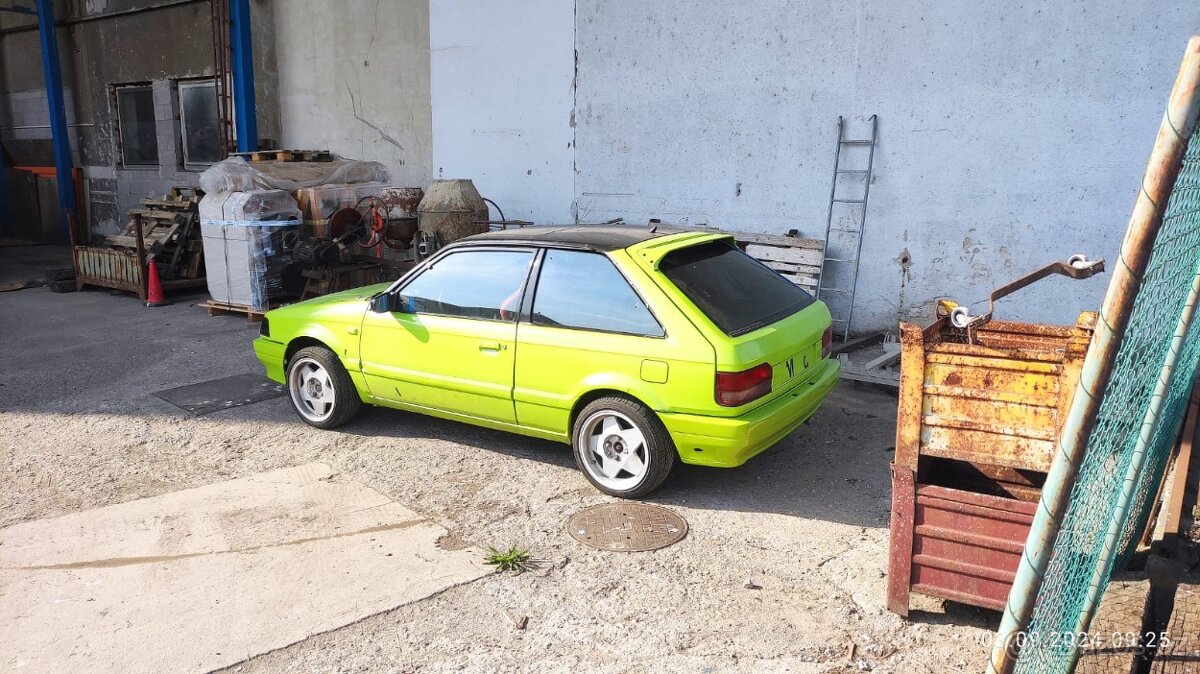 Mazda 323 GTX 1.6 turbo rally/vrchy - 2