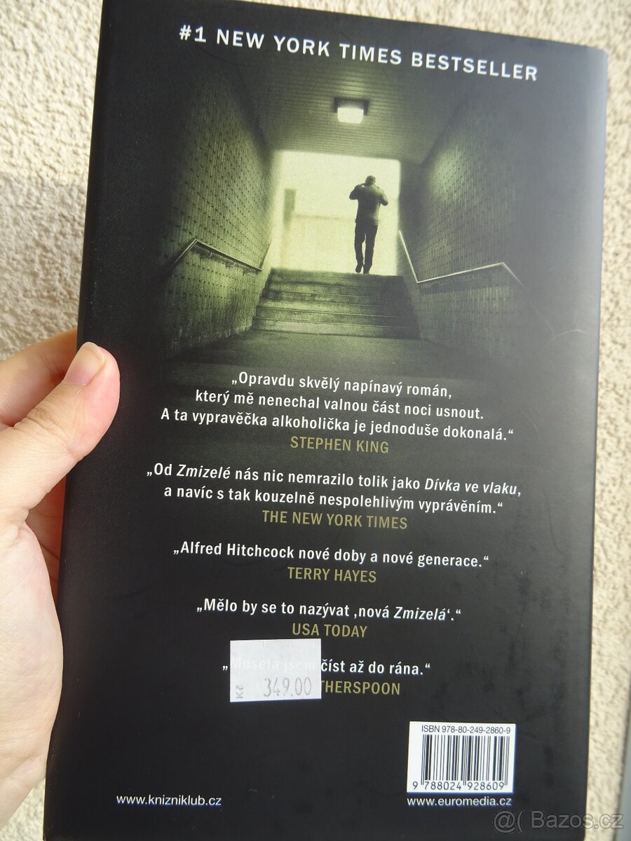 Kniha Dívka ve vlaku - Paula Hawkins, první vyd. - 2