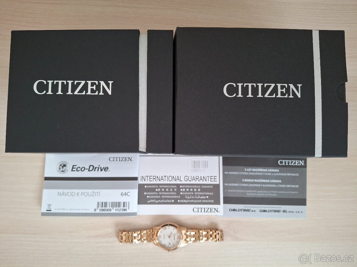 NOVÉ DÁMSKÉ HODINKY, zn. CITIZEN - 2