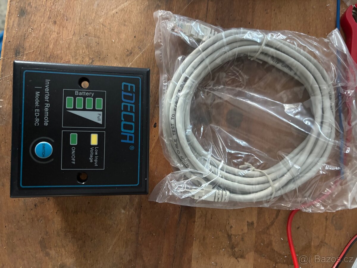 Měnič napětí 12/230-1500w s led exter panel - 2