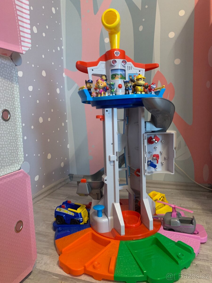 Hlídkovací věž Tlapková patrola - v životní velikosti (70 cm - 2