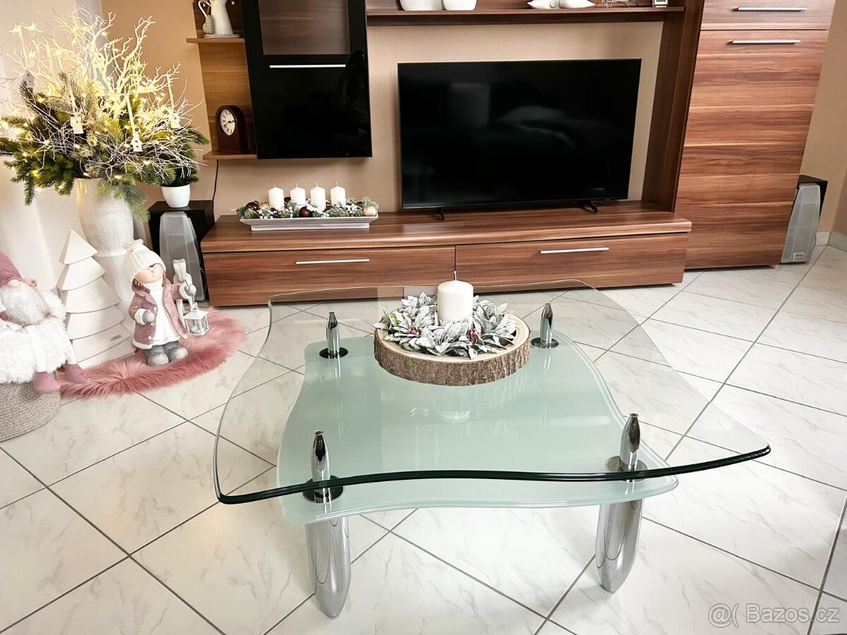 Konferenční stolek sklo - 2