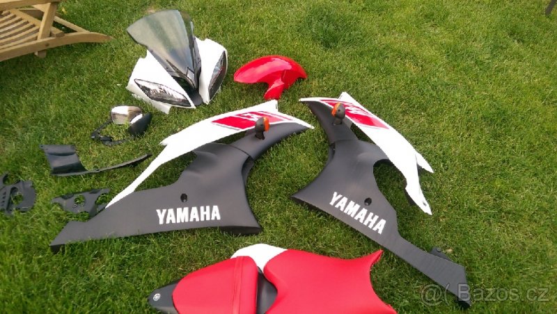 Yamaha R6 2010 kompletní kapoty - 2