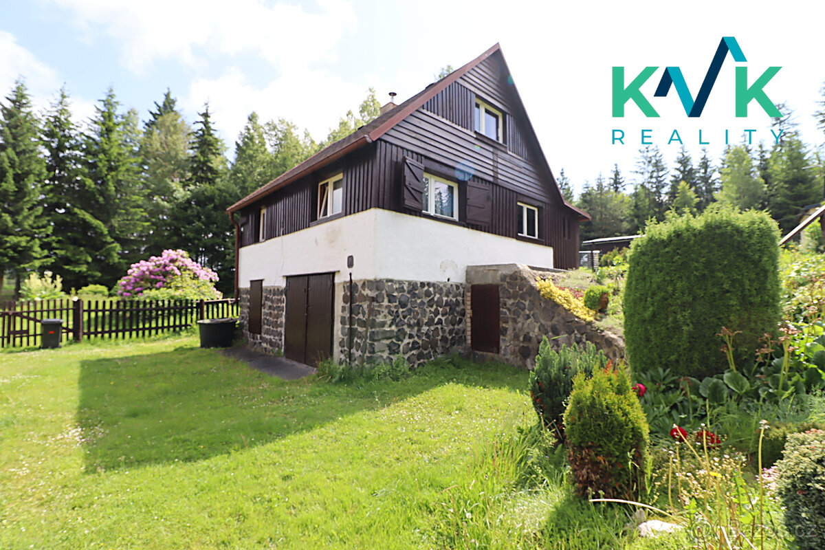 Prodej zděné chaty 3+1 se zahradou, pozemek 400 m², Jindřic - 2