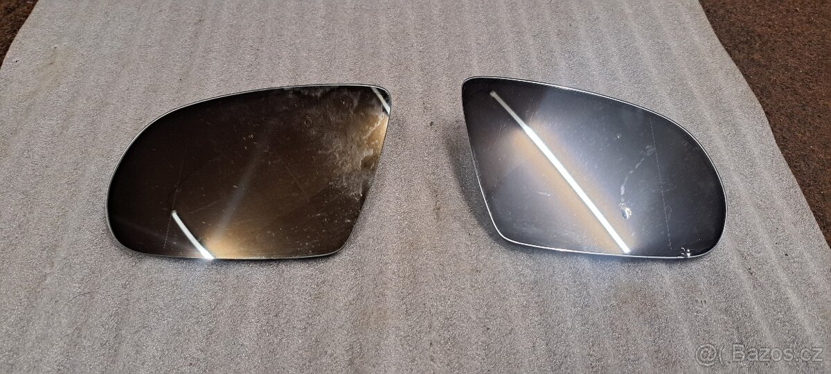 Stmívací sklíčko zrcatka audi a8 4h d4 zrcatko - 2