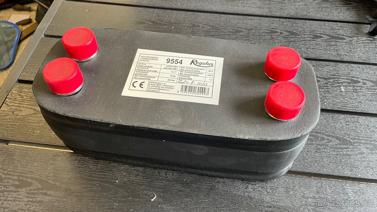 Výměník deskový DV285-30E izolovaný - 2