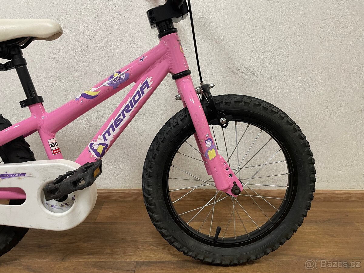Dětské kolo Merida Dakar 16” růžové - 2