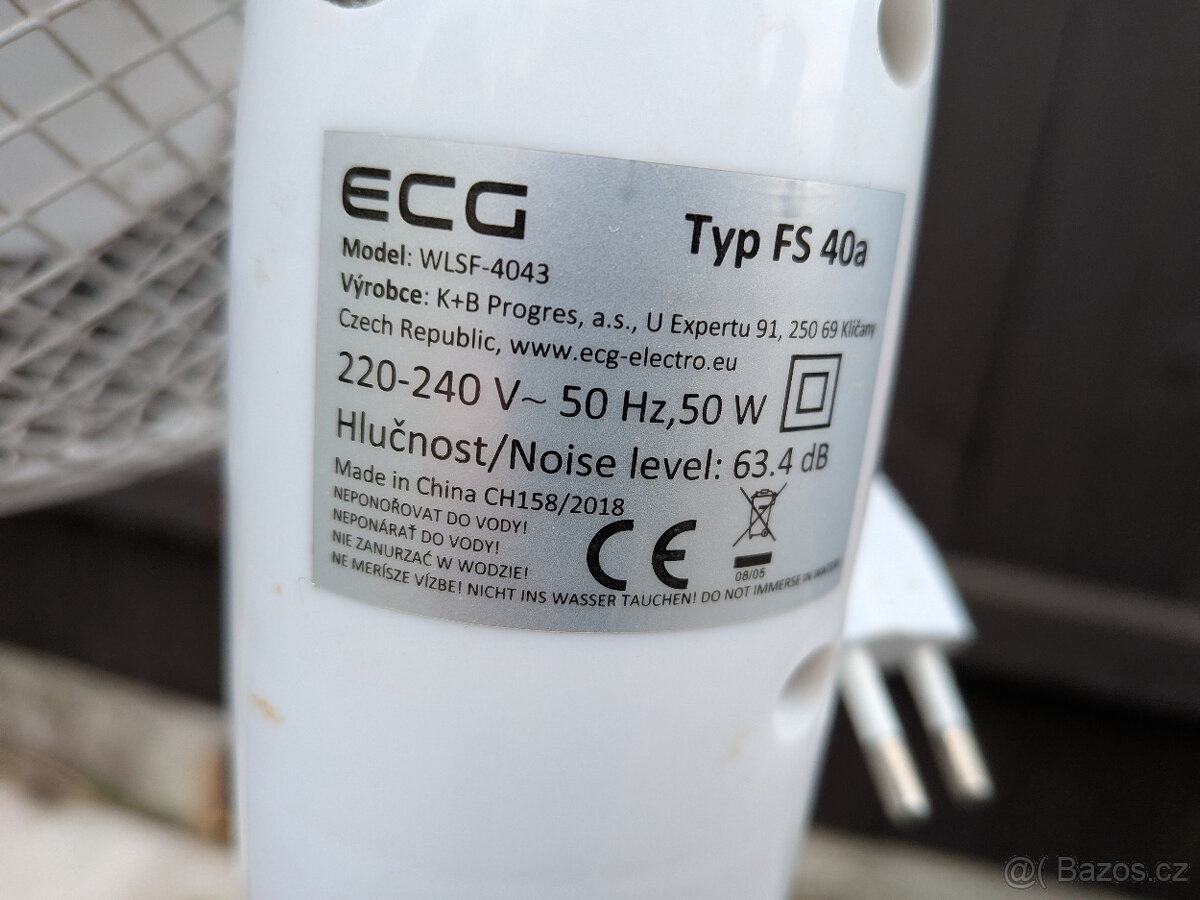 Ventilátor stojanový - 2