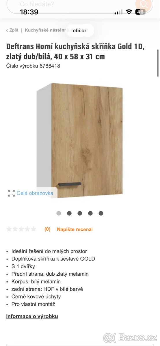 Kuchyňské skříňky - 2