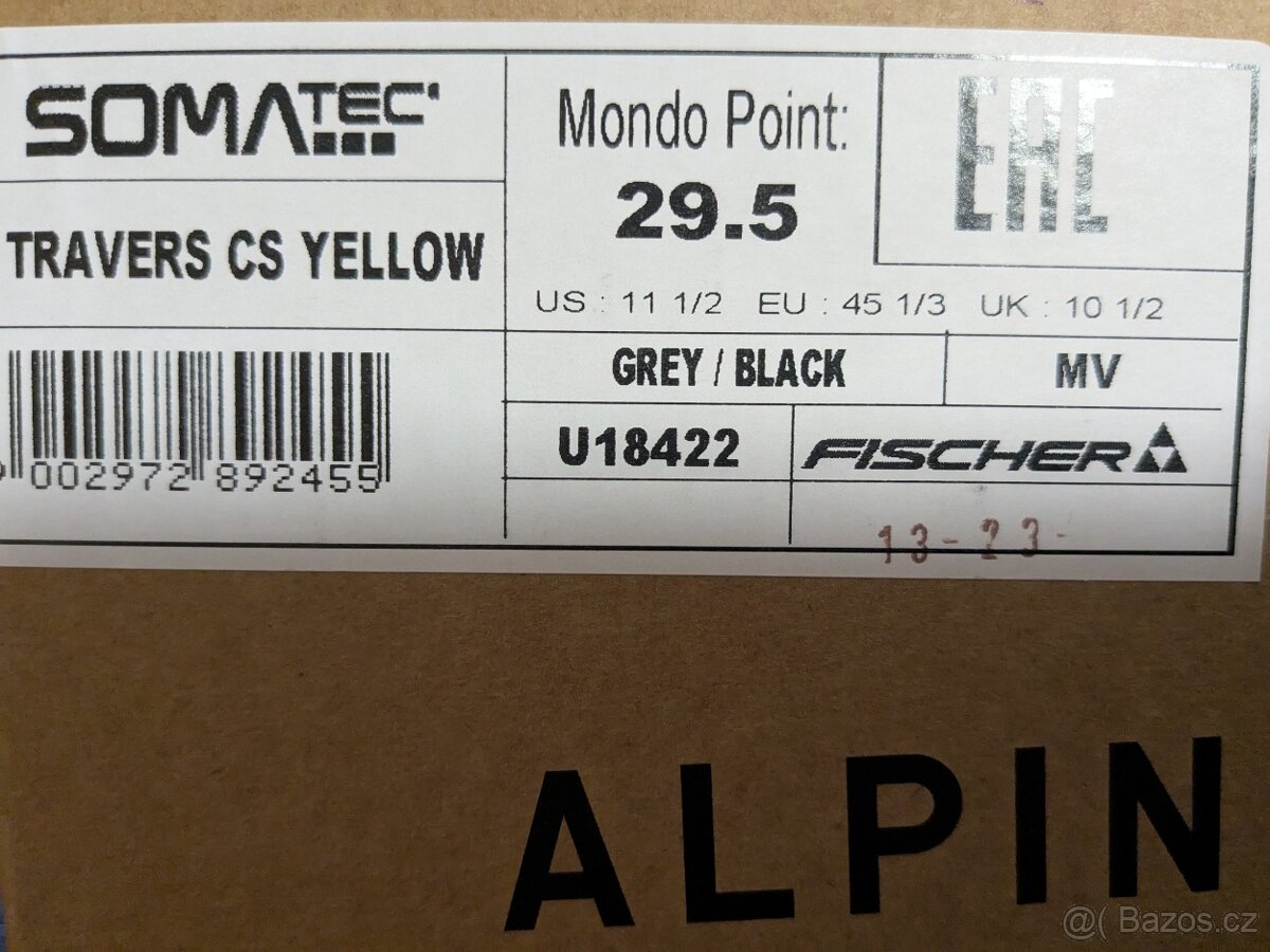 Fisher Traverse CS Yellow - 2