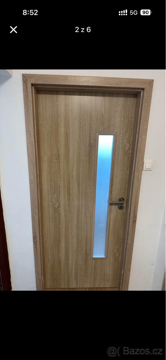 Obložka dveří 80P dub sonoma, nová - 2
