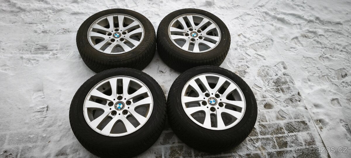 BMW disky + zimní pneu 205/55/16 - 2