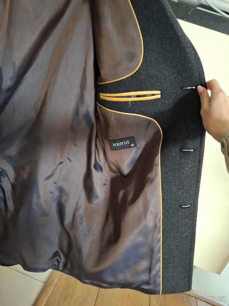 Pánský tříčtvrteční kabát - 2