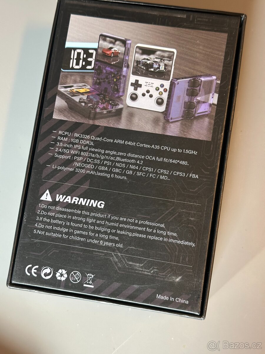 Nová herní konzole R36S 64GB 5G WIFI bílá - 2