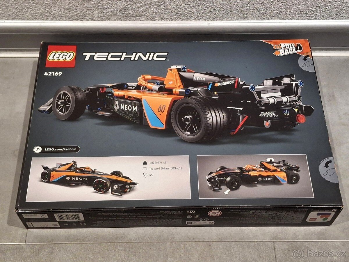 LEGO technic - NEOM MCLAREN Formula E team - 2