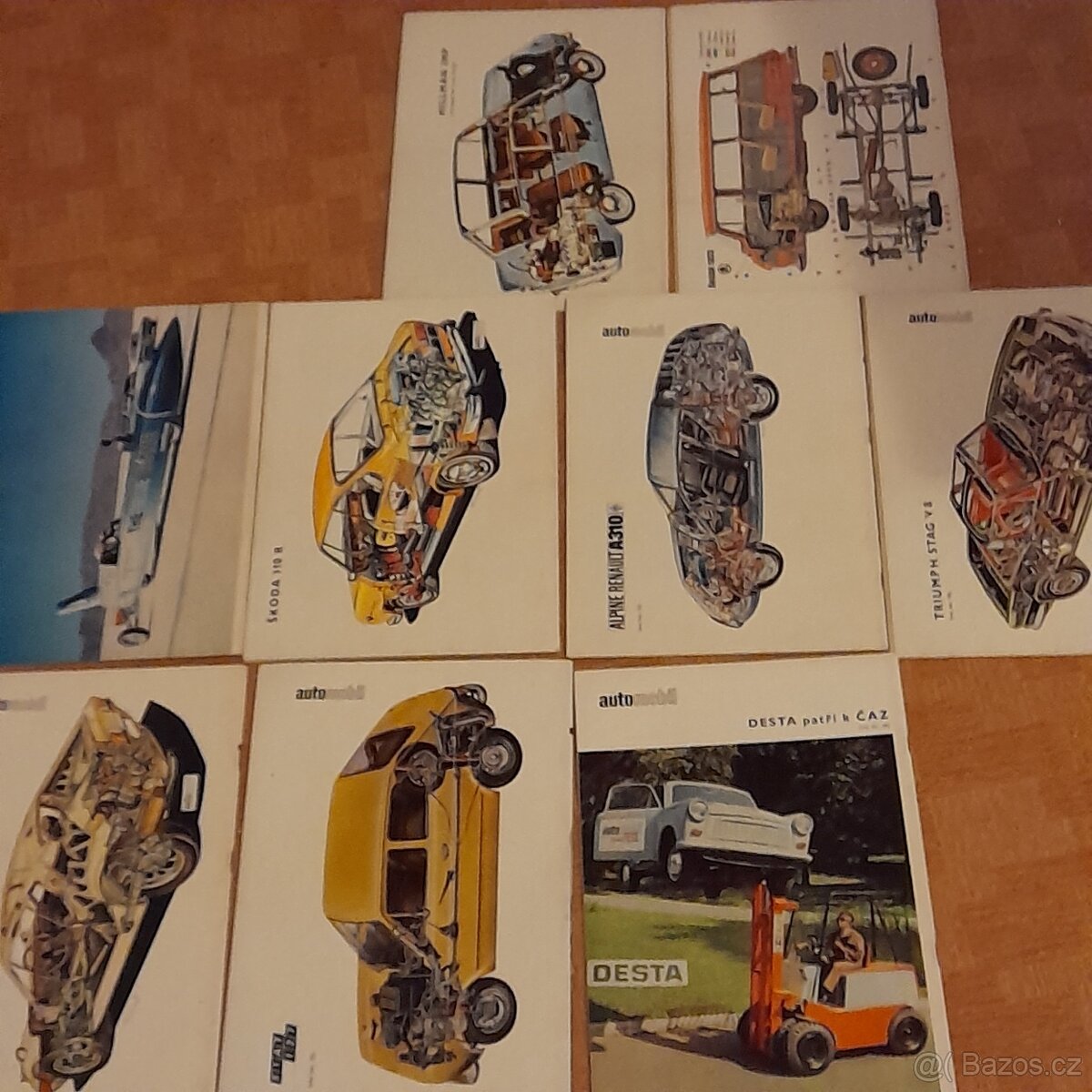Časopis Automobi rok 1970 a 1971 - 2