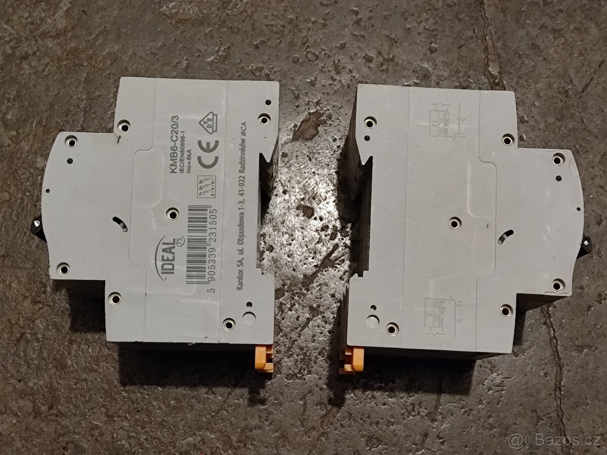⚡ Prodám jistič KMB6-C20/3 ⚡ - 2