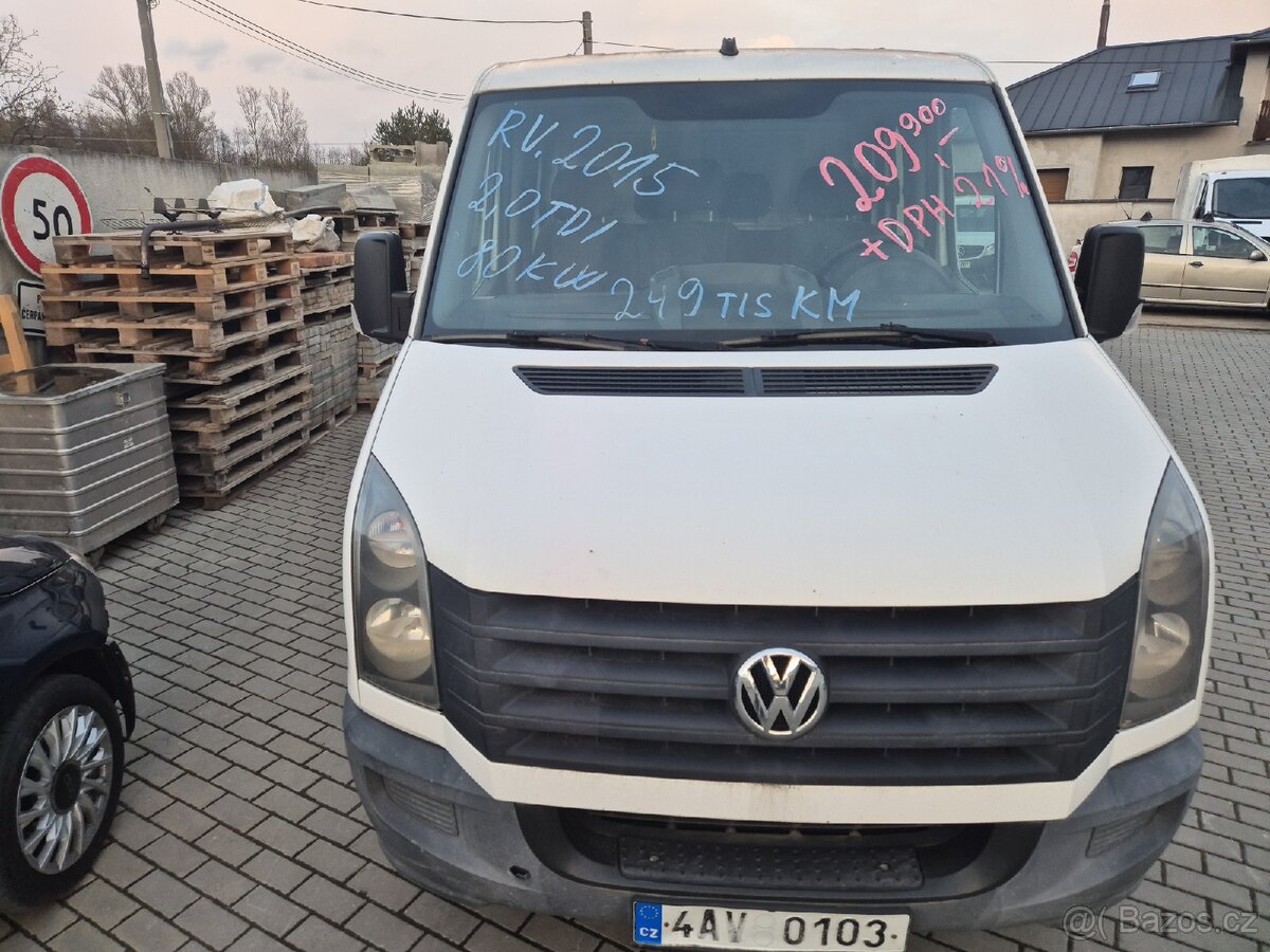 Volkswagen Crafter plachta - 2