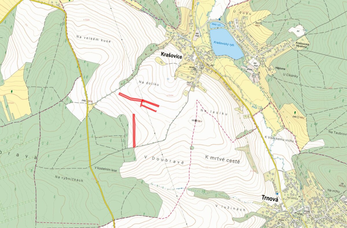 Zemědělská půda, prodej, Krašovice, Plzeň sever - 2