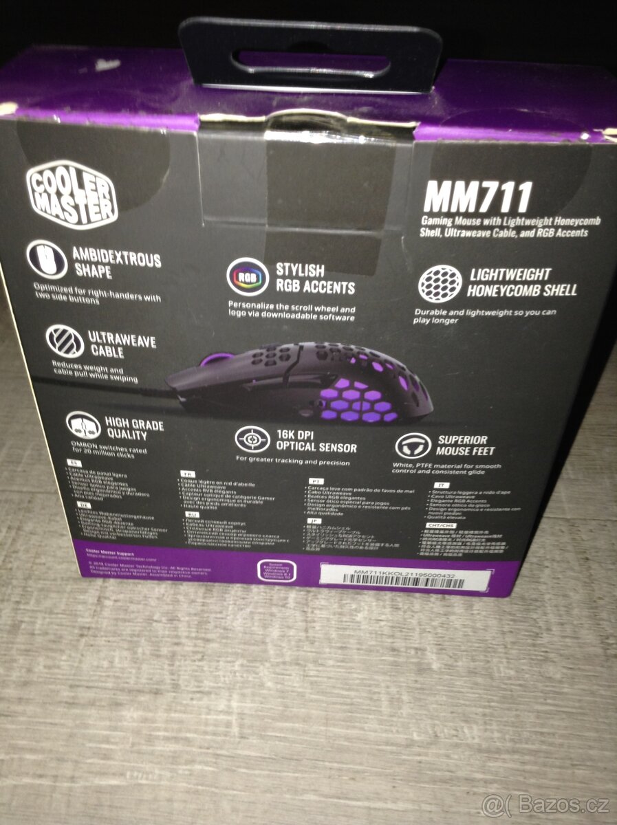 prodám novou,nepoužitou myš-MM711 - 2
